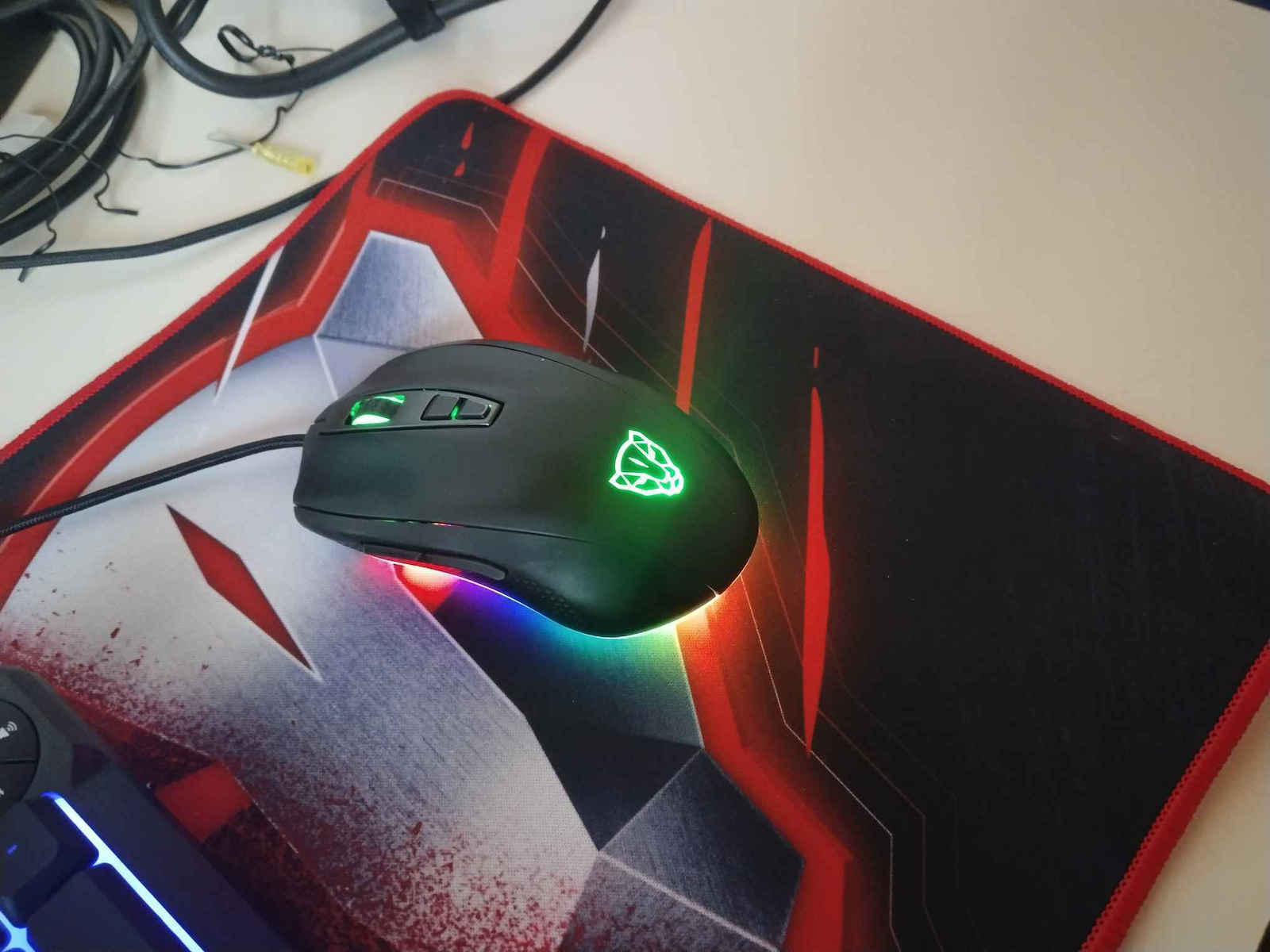 Motospeed V60 RGB Gaming Ποντίκι 5000 DPI Μαύρο