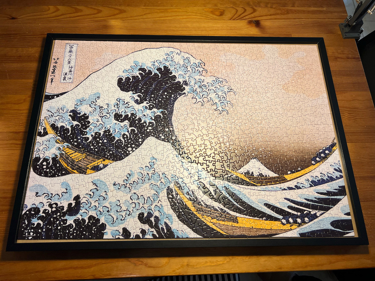 Great Wave of Kanagawa by Katsushika Hokusai Puzzle 2D 1000pcs 6000-1545