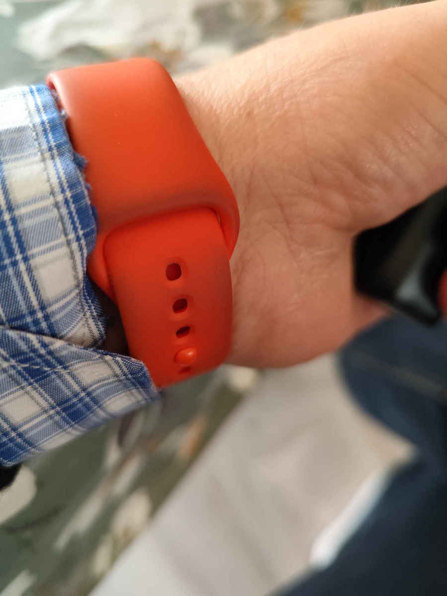 Λουράκι Σιλικόνης Πορτοκαλί (Redmi Watch 3 Active)