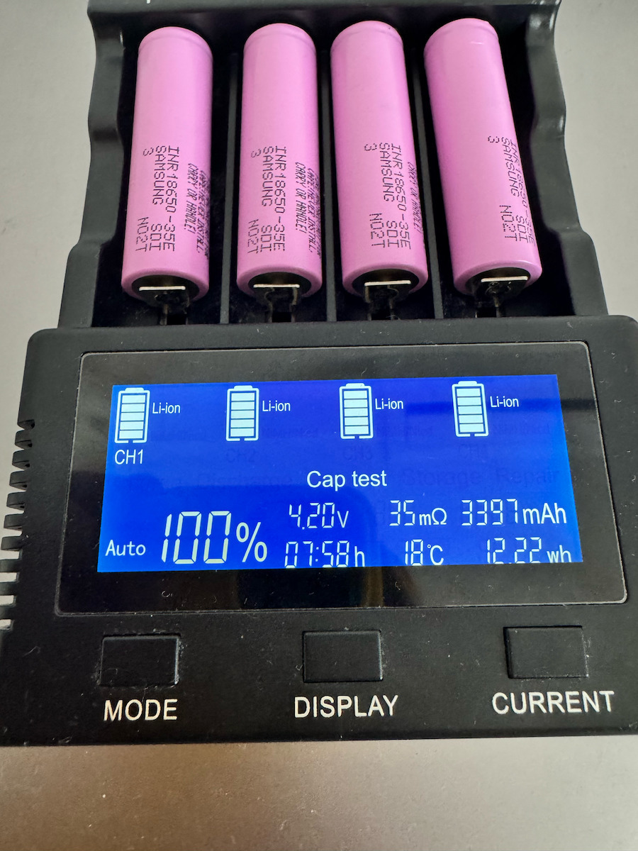 Samsung INR18650 Επαναφορτιζόμενη Μπαταρία 18650 Li-ion 3500mAh 3.7V 1τμχ