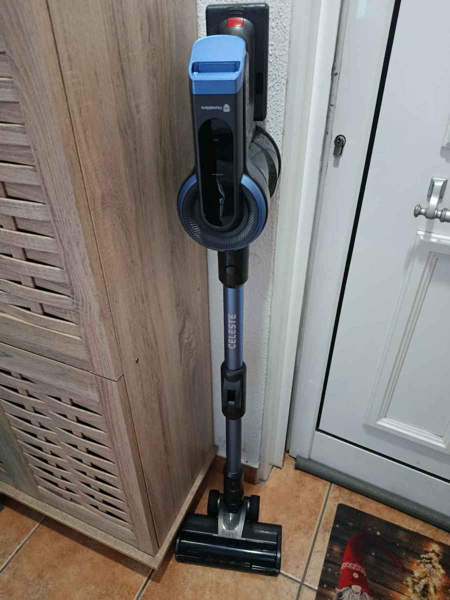 HomeVero HV-CVC400 Επαναφορτιζόμενη Σκούπα 2 σε 1 Stick & Χειρός Μπλε
