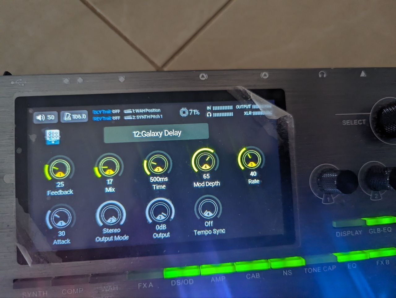 Mooer GE 300 Πολυεφέ Effect Ηλεκτρικής Κιθάρας
