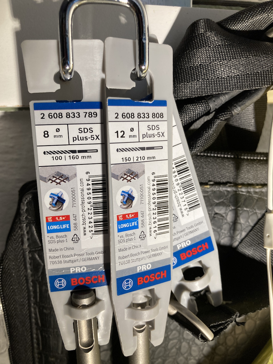 Bosch Τετράκοπο Διαμαντοτρύπανο με SDS Plus Στέλεχος για Δομικά Υλικά 12x400mm