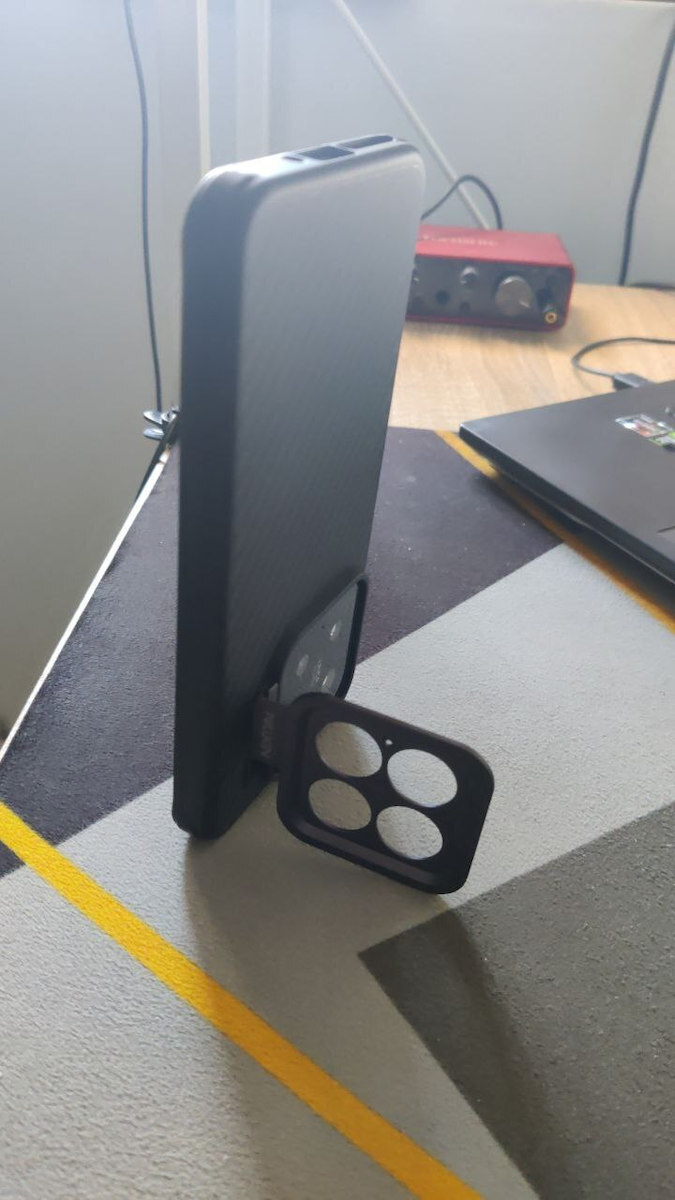 Nillkin Fiber Series Back Cover Aramid Fiber / Σιλικόνης 0.5mm Μαύρο (Xiaomi 15)