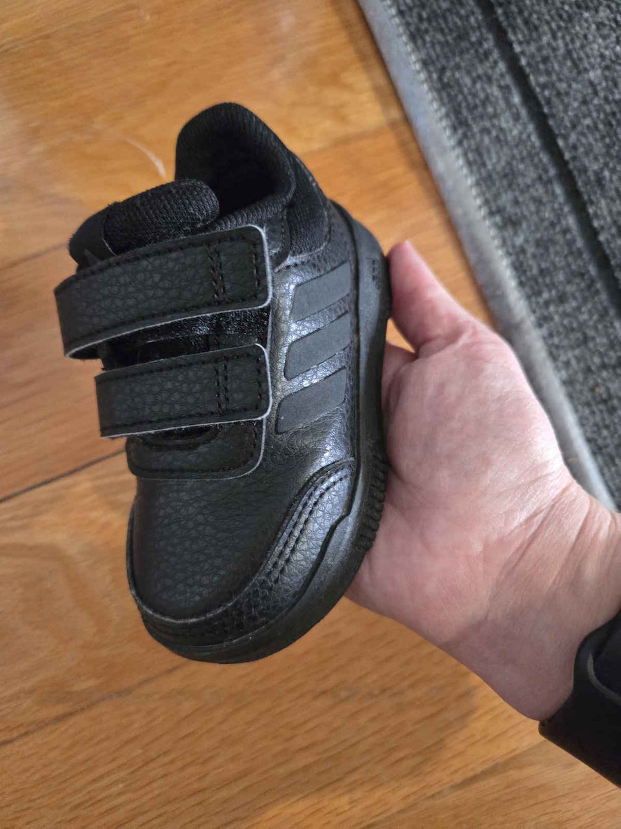 Tensaur Παιδικά Sneakers με Σκρατς Core Black / Grey Six