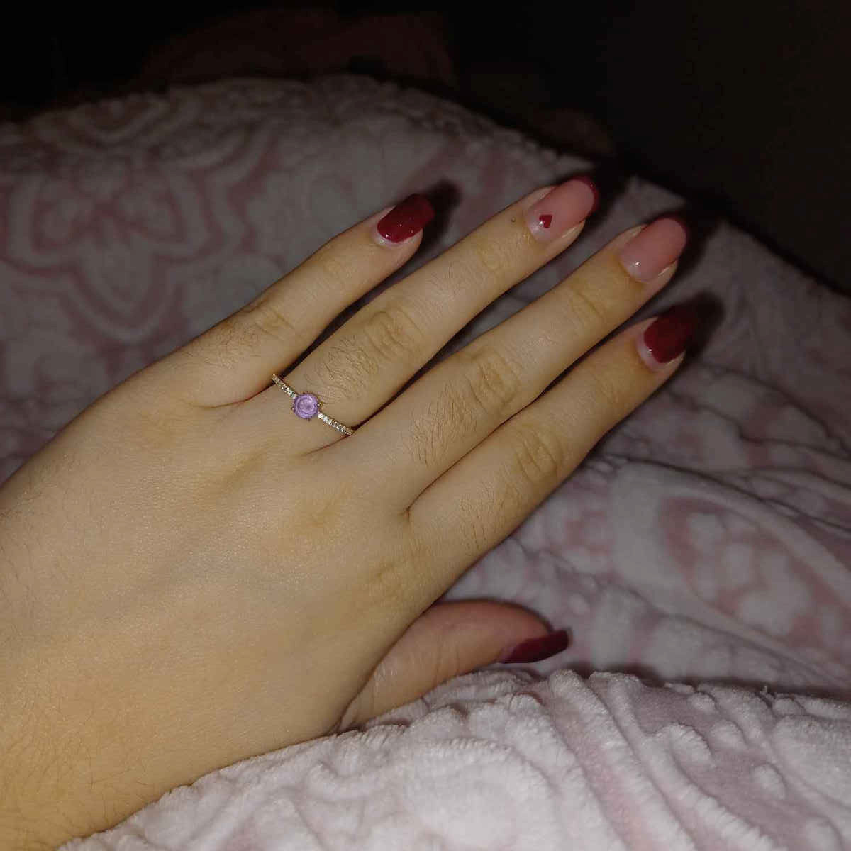 Chrilia Single Stone from Gold 9K