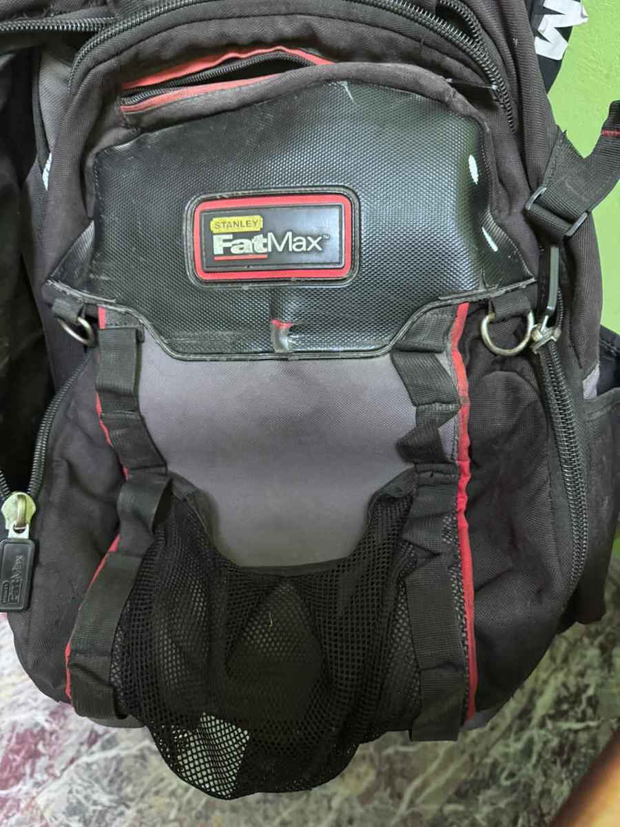 Stanley FatMax Backpack Tool Bag Waterproof Black 28lt