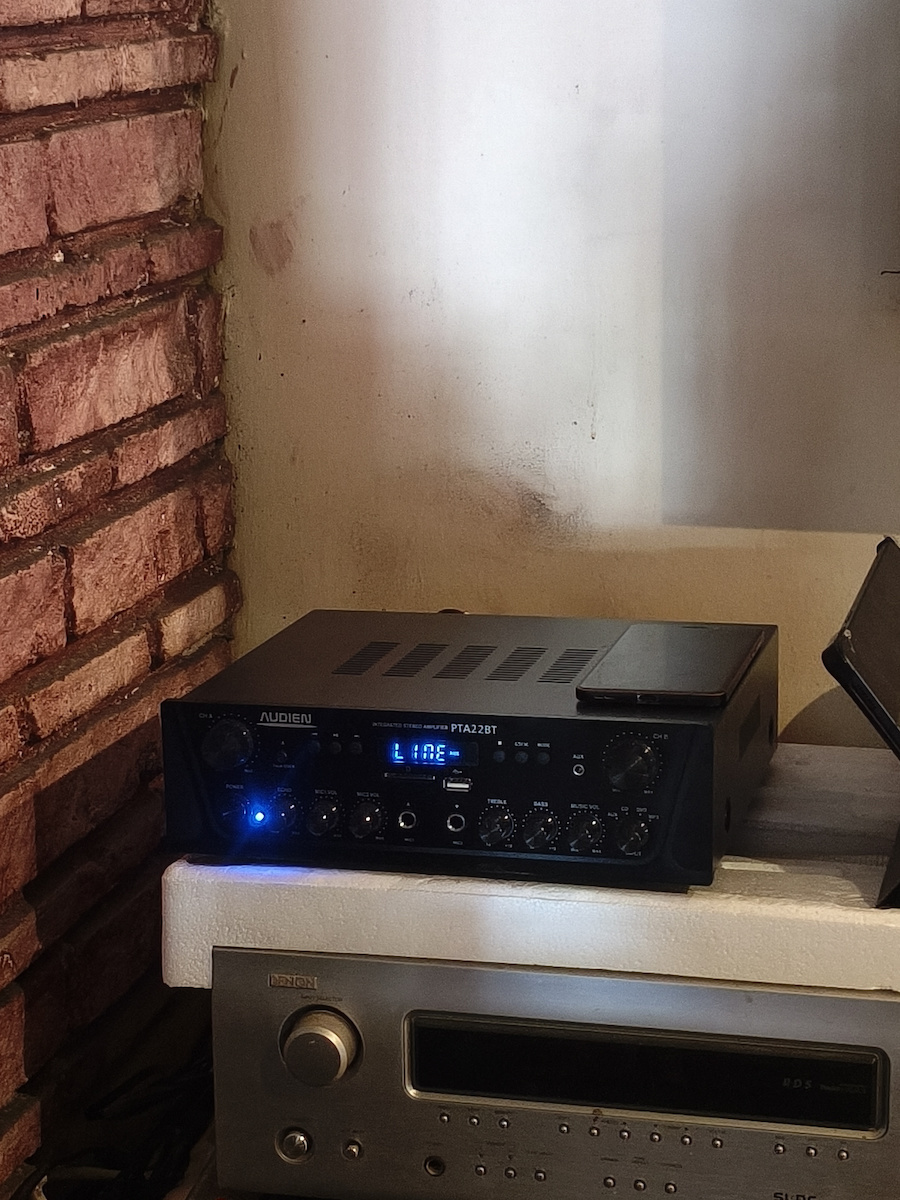 Audien PTA22BT Интегриран Hi-Fi усилвател Stereo Черен