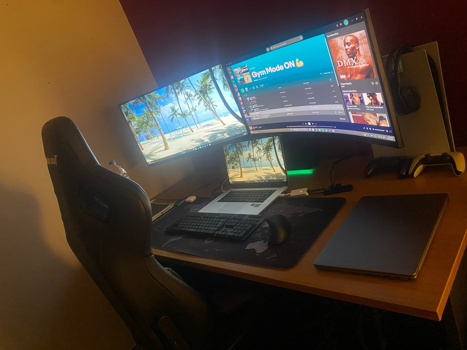 Brateck Suport Birou pentru 2 Monitoare până la 32" cu Braț (LDT97-C024PE)