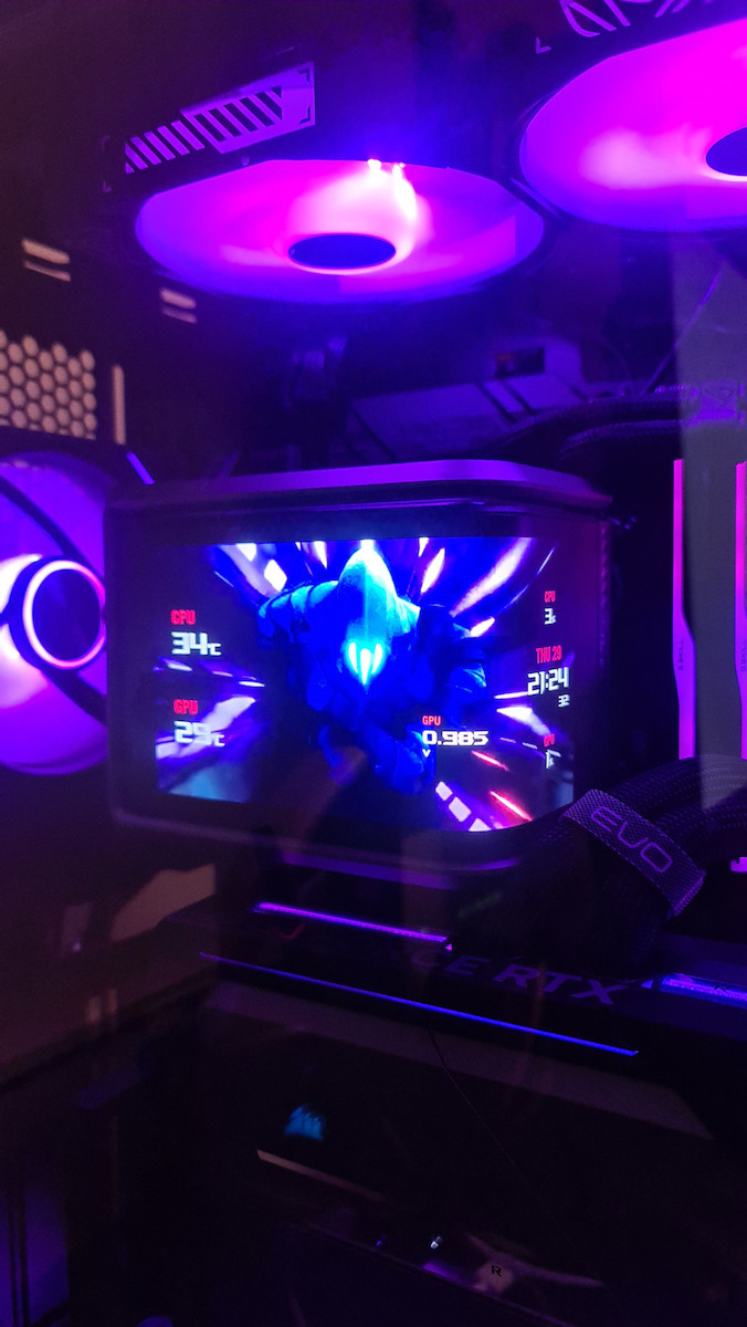 Asus ROG Ryuo IV SLC 360 ARGB Water Cooling AIO CPU with 3 120mm Fans