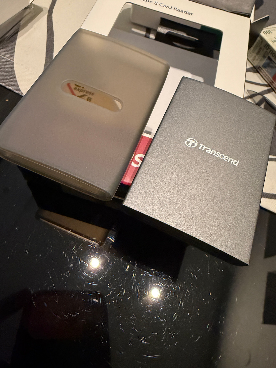 Transcend RDE2 Card Reader USB 3.2 for CFexpress Gray