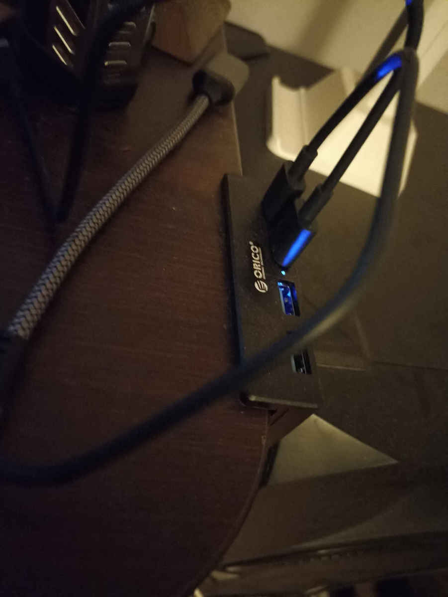 Orico MH4PU-P Hub 4 Θυρών USB 3.0 με σύνδεση USB-A