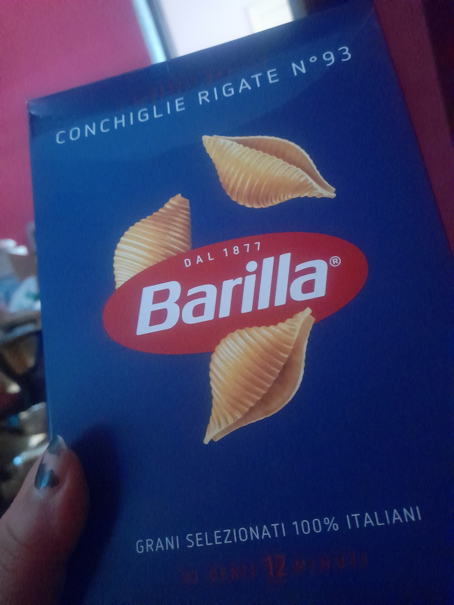 Barilla Conchiglie No93 500g