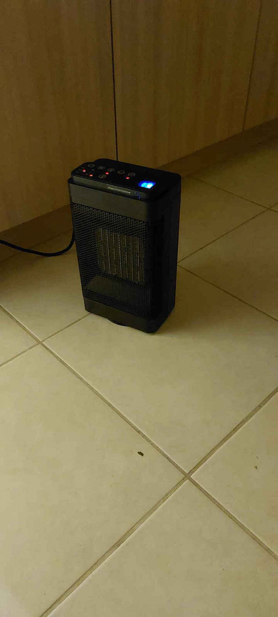 Ceramic Fan Heater Room Floor 1500W