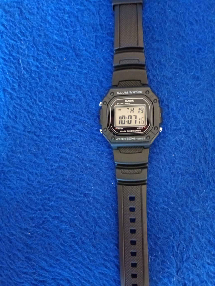 Casio Ceas Battery cu Multicolour