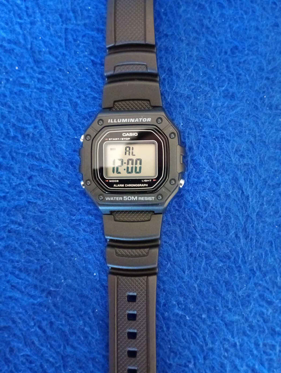 Casio Ceas Battery cu Multicolour