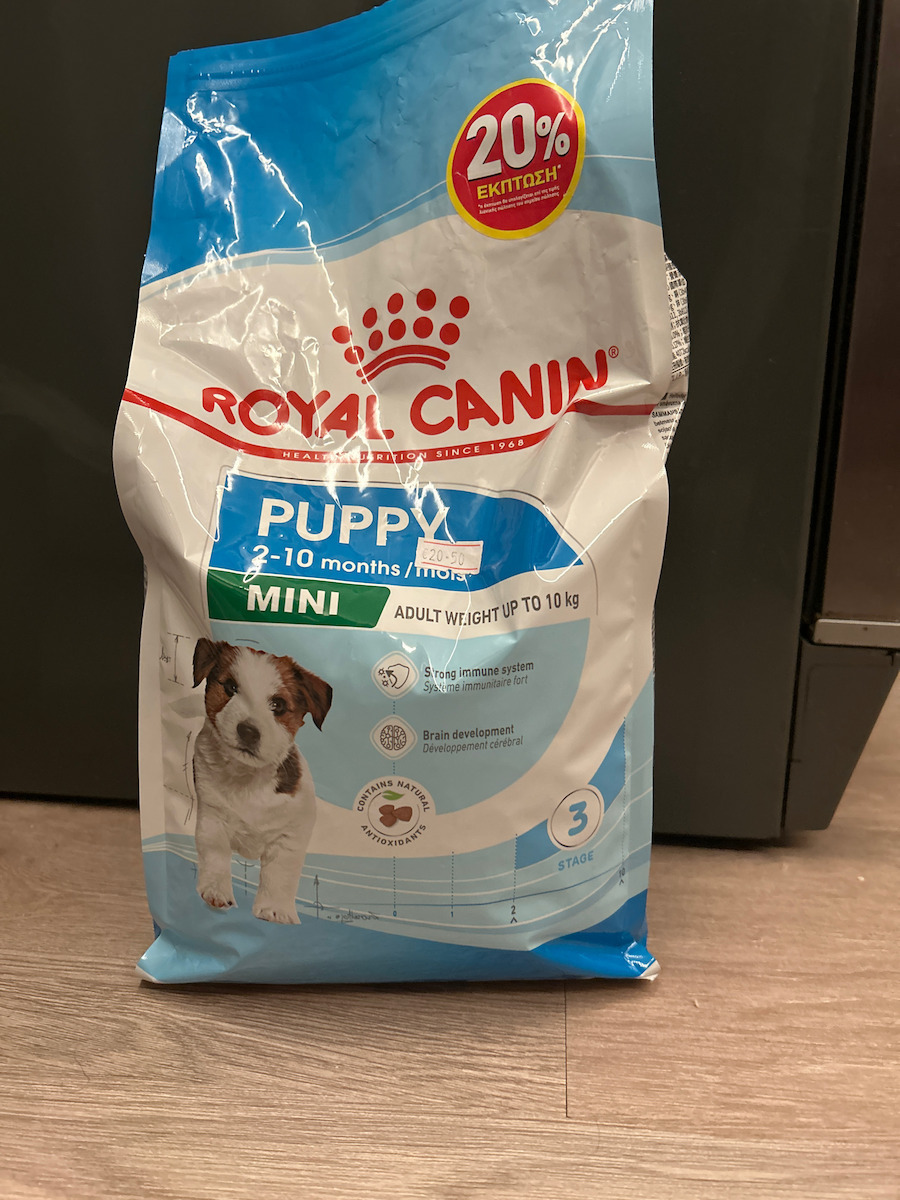 Royal Canin Mini Puppy 4kg Dry Food for Small Breed Puppies with Poultry and Rice (Adult Body Weight up to 10 Kilograms)