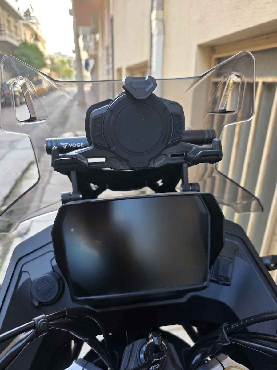 Loboo Motorcycle Phone Mount with Clip for Steering Wheel