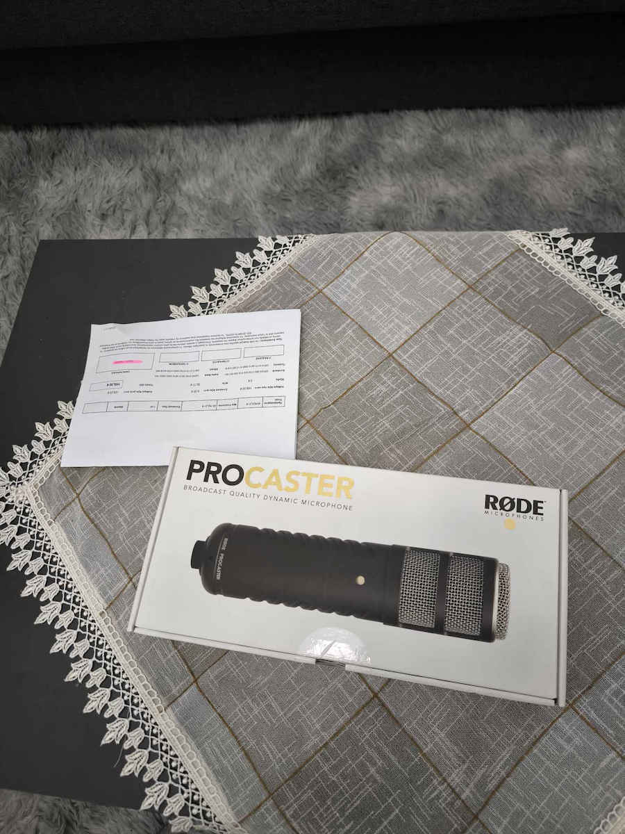 Rode PROCASTER Δυναμικό Μικρόφωνο Shock Mounted για Φωνητικά