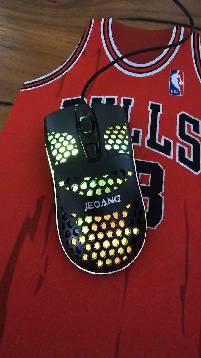 JM-102 RGB Gaming Mouse Black