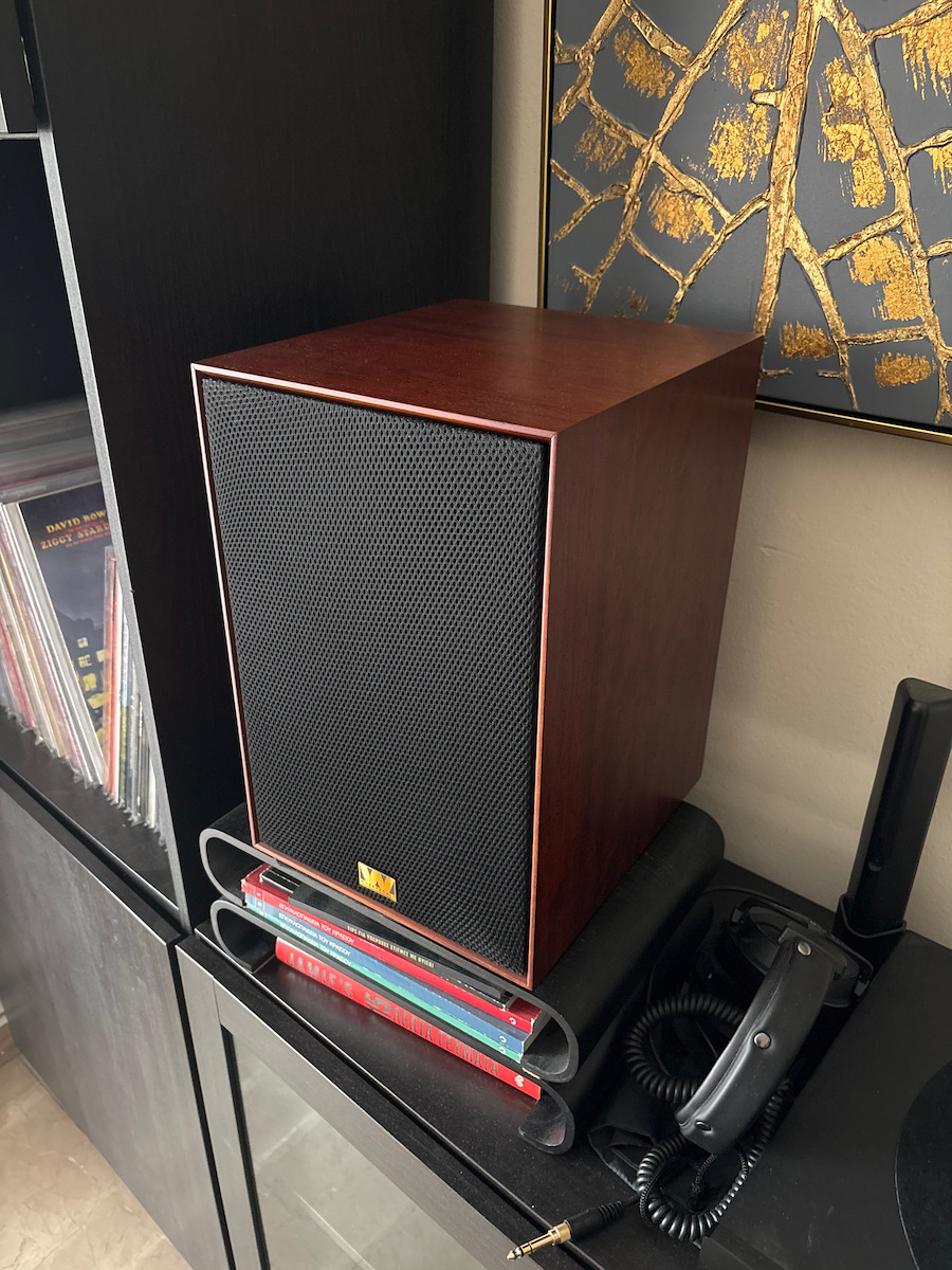 Wharfedale Super Denton WH-070309-00A S019.31776 Двойка Hi-Fi Говорители Bookself 3 Брой шофьори Mahogany
