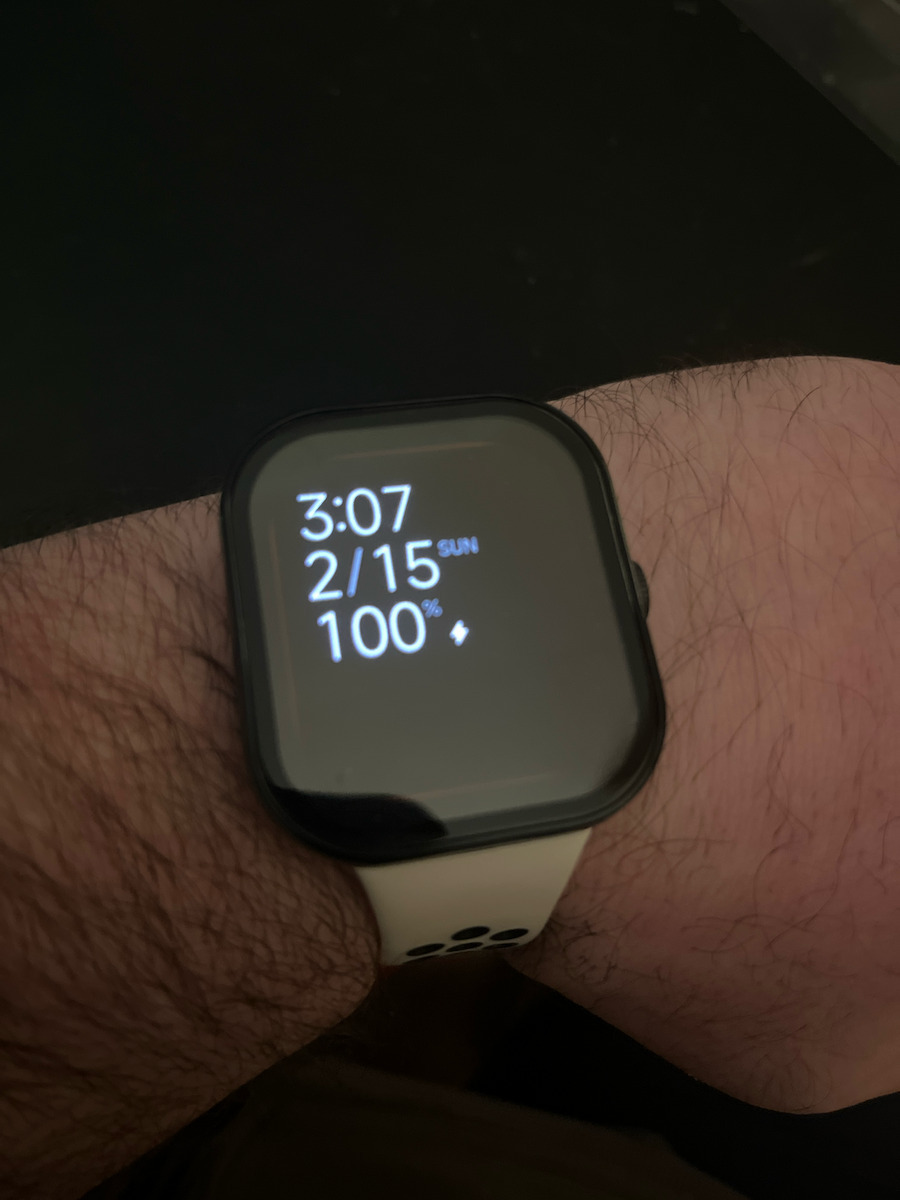 Пластмасов Калъф в Черен цвят за Redmi Watch 4