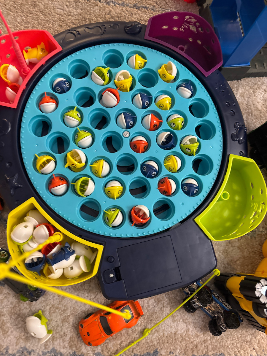 Gounaridis Toys Interactive Fishing Game (Various Designs/Assortment of Designs) 1pc