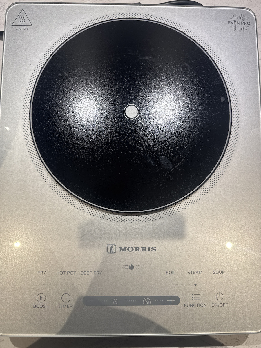 Morris Печки за плот Индукция Единична Бял