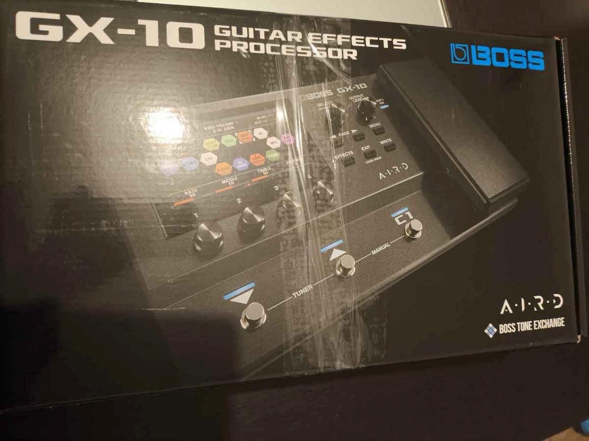 Boss GX-10 Multi-effects Effect Electric Guitar and Electric Bass