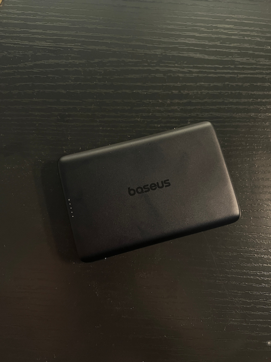 Baseus PicoGo AM41 MagSafe Power Bank 10000mAh 27W with USB-C Power Delivery Port Black