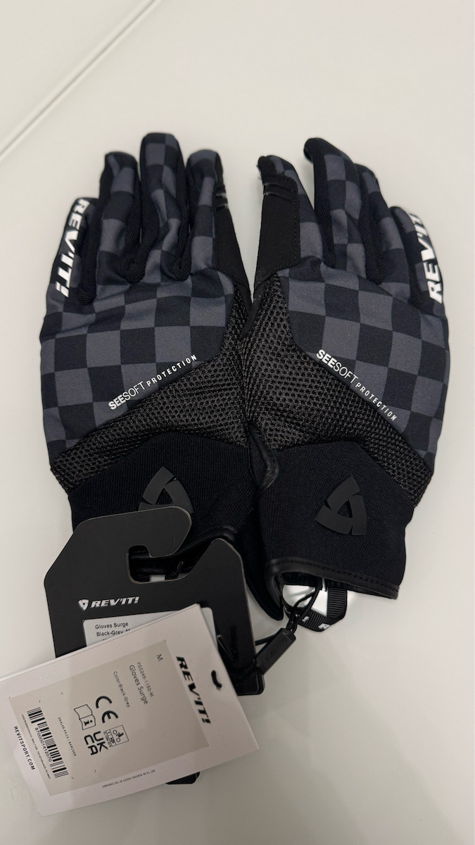 Rev'IT Surge Summer Men's Motorcycle Gloves Black