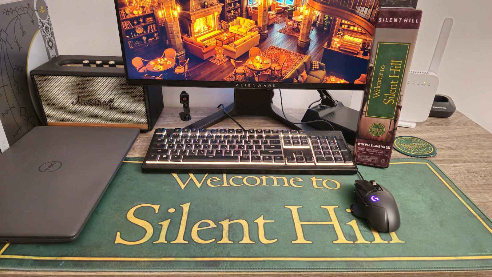 Silent Hill Xl Desk Pad Coaster Set