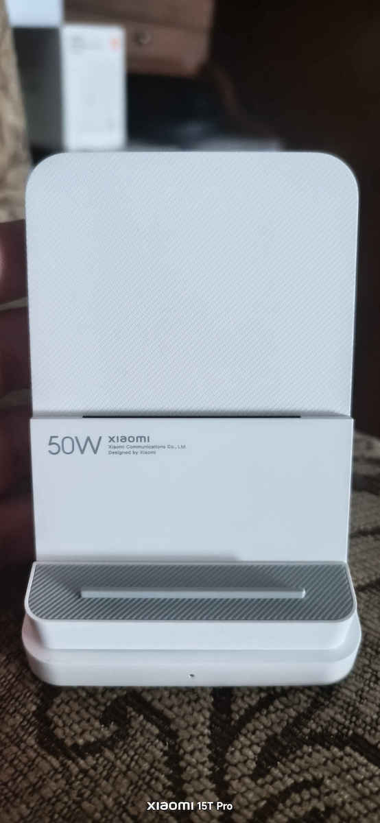 Xiaomi Wireless Charger (Qi Pad) 50W White (Wireless Charging Stand Pro)