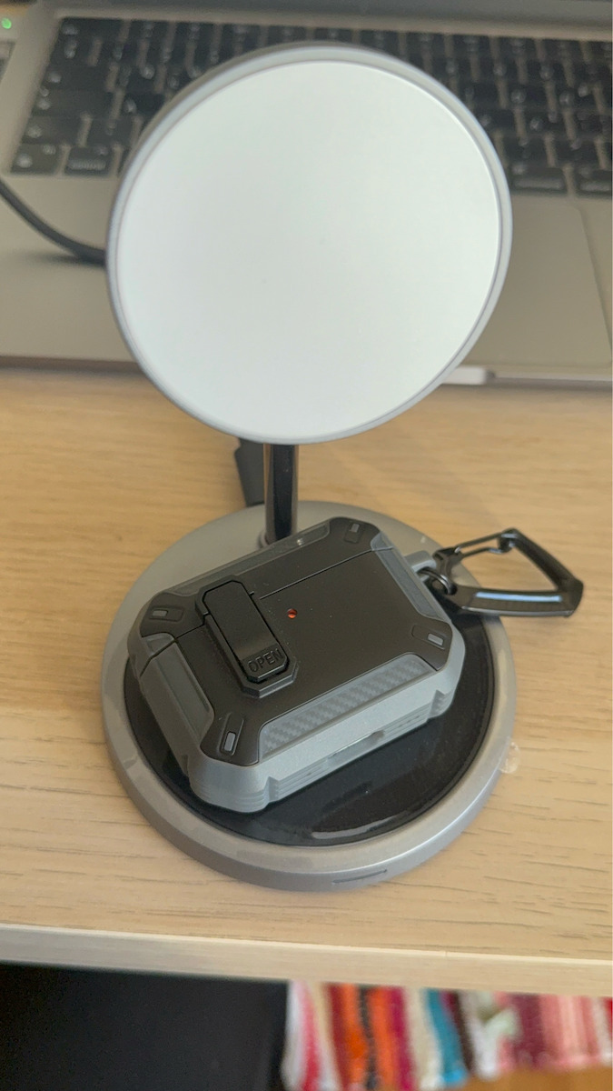 Choetech Φορτιστής Magsafe 15W Power Delivery Γκρι (T575-F & Adapter)