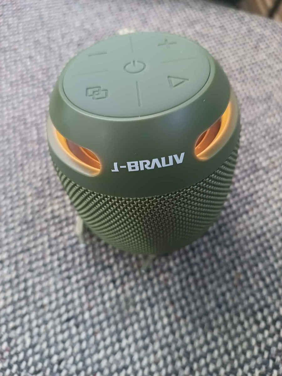 J-Brauv Pro Ηχείο Bluetooth 16W με Διάρκεια Μπαταρίας έως 15 ώρες Πράσινο
