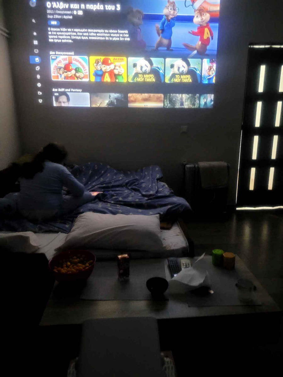 Wanbo Vali 1 Mini Projector LCD Full HD with Wi-Fi and Built-in Speakers White