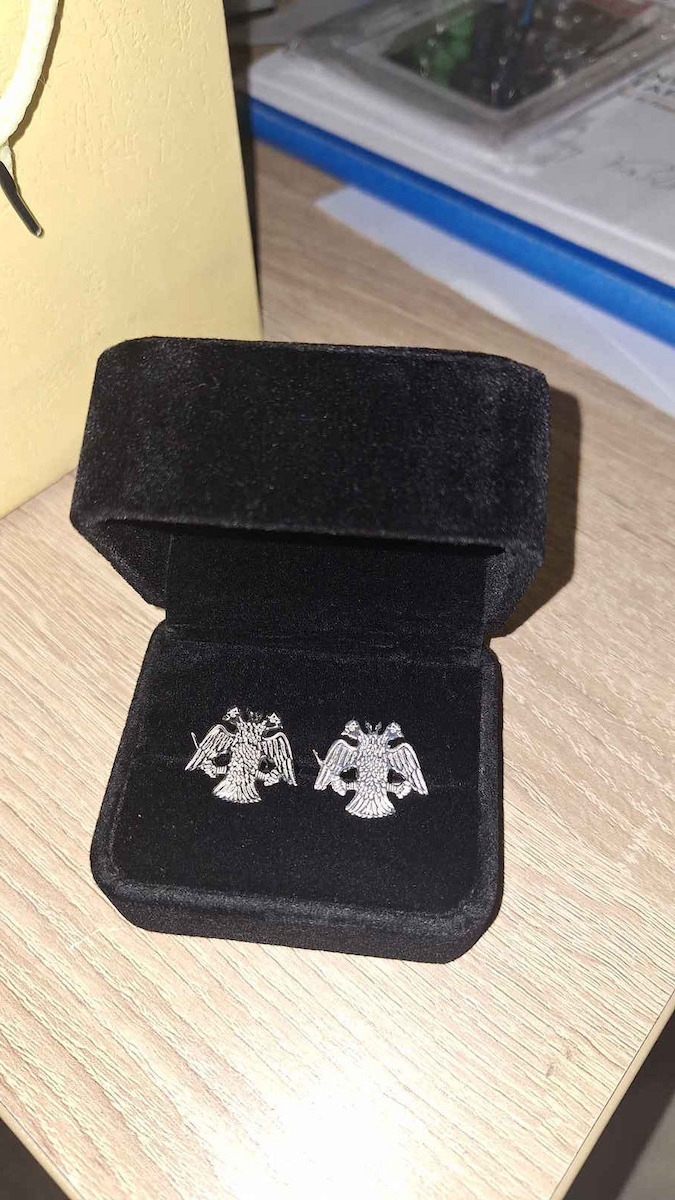Aris Dentopoulos Jewellery Cufflinks from Silver