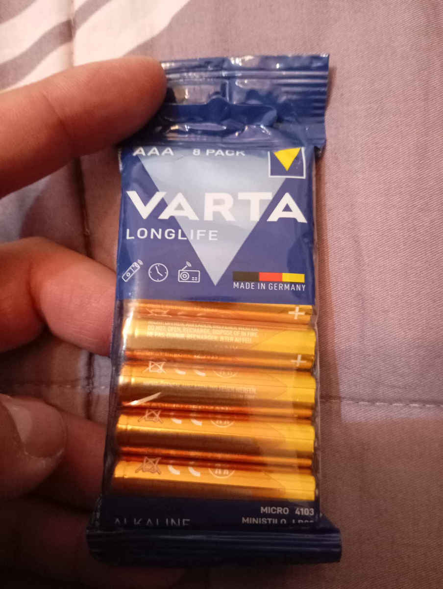 Varta LongLife Alkaline Batterien AAA 1.5V 8Stück