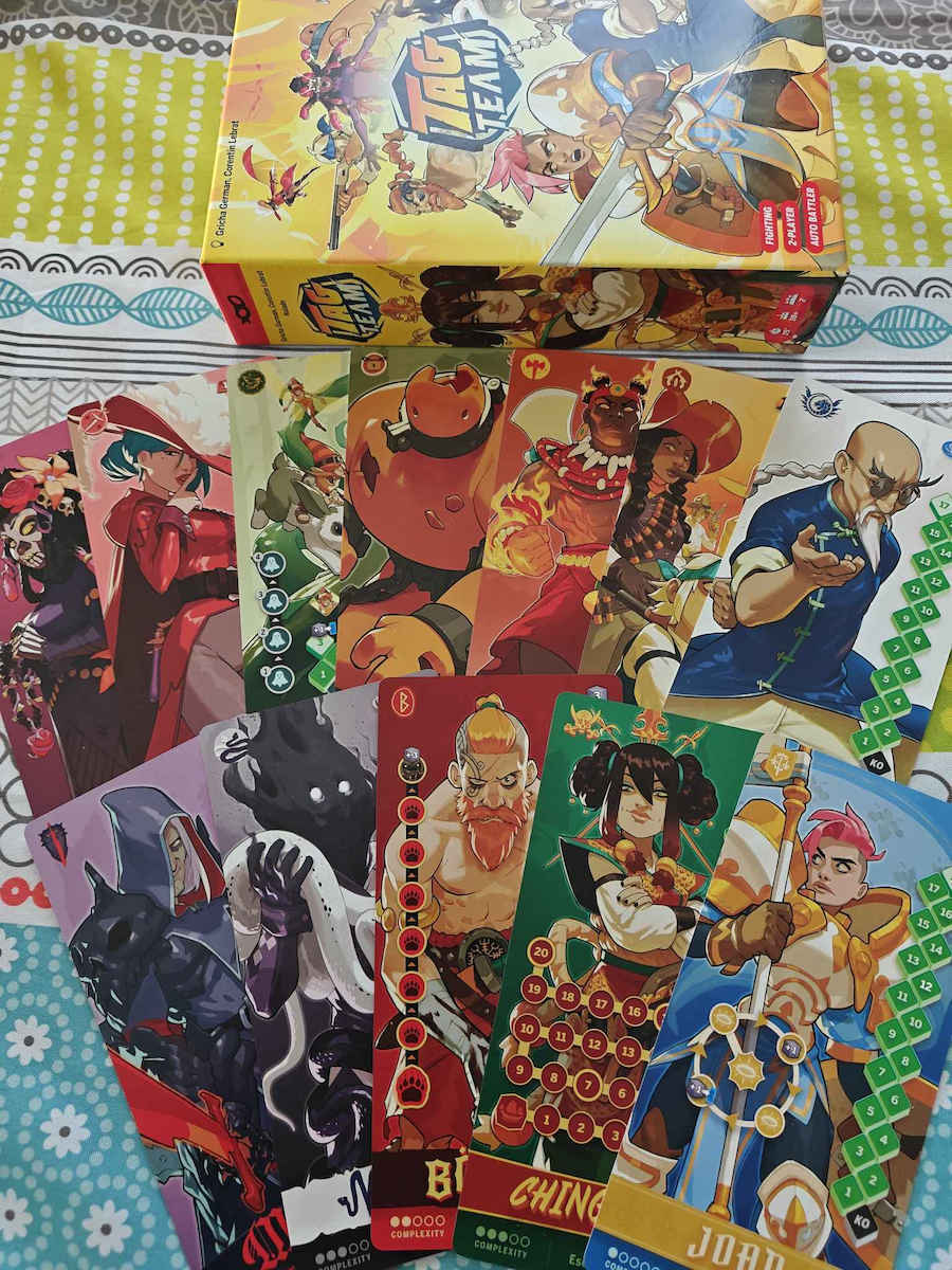Brettspiel Tag Team für 2 Spieler Scorpion Masque