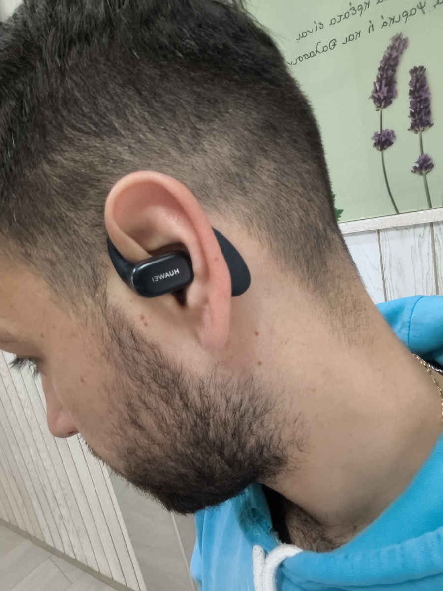 Huawei FreeArc Open Ear Bluetooth Handsfree Căști cu Rezistență la Transpirație și Carcasă de Încărcare Verde
