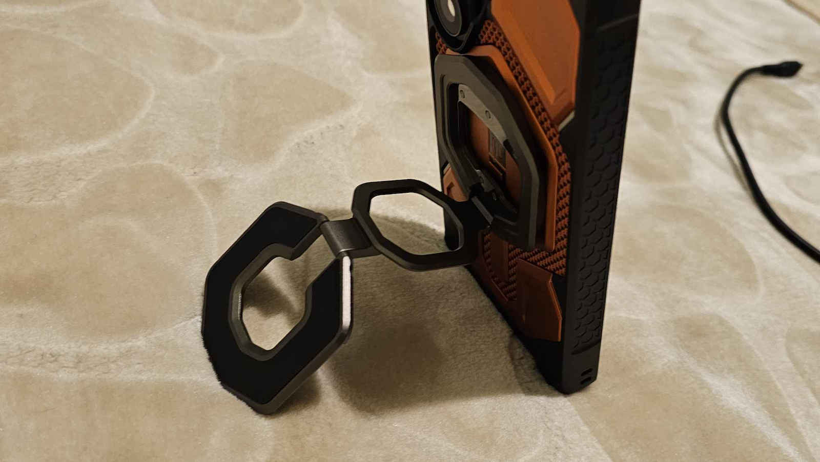 Uag Universal Monarch Mag2 Premium Διπλό Μαγνητικό Μεταλλικό Δακτυλίδι Βάση 360 Μαγνητικές Θήκες Smartphones Γραφιτης 964446113g30