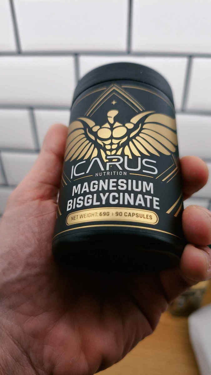 Icarus Nutrition Magnesium Bisglycinate 90 κάψουλες