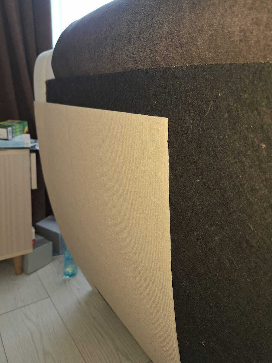 Animal Self-adhesive Wallpaper for Cat Scratches Scratching Post Beige Wall Mounted 60x200cm
