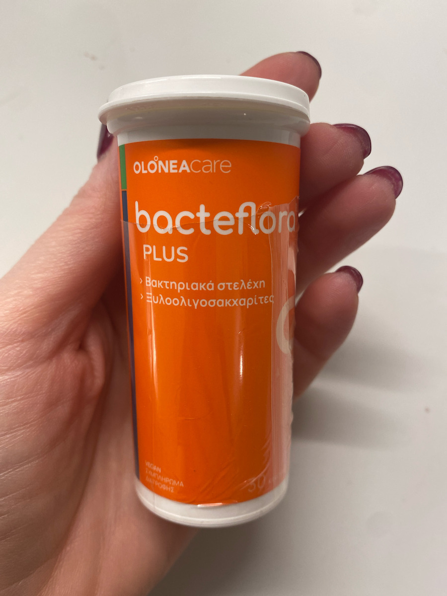 Olonea Bacteflora Plus Συμπλήρωμα με Προβιοτικά & Πρεβιοτικά 60 φυτικές κάψουλες