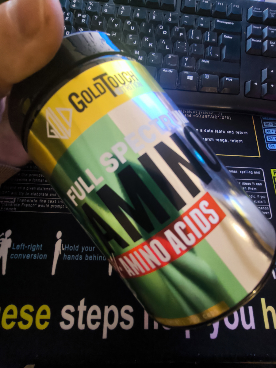 GoldTouch Nutrition Full Spectrum Amino 300 Capsules Full Spectrum