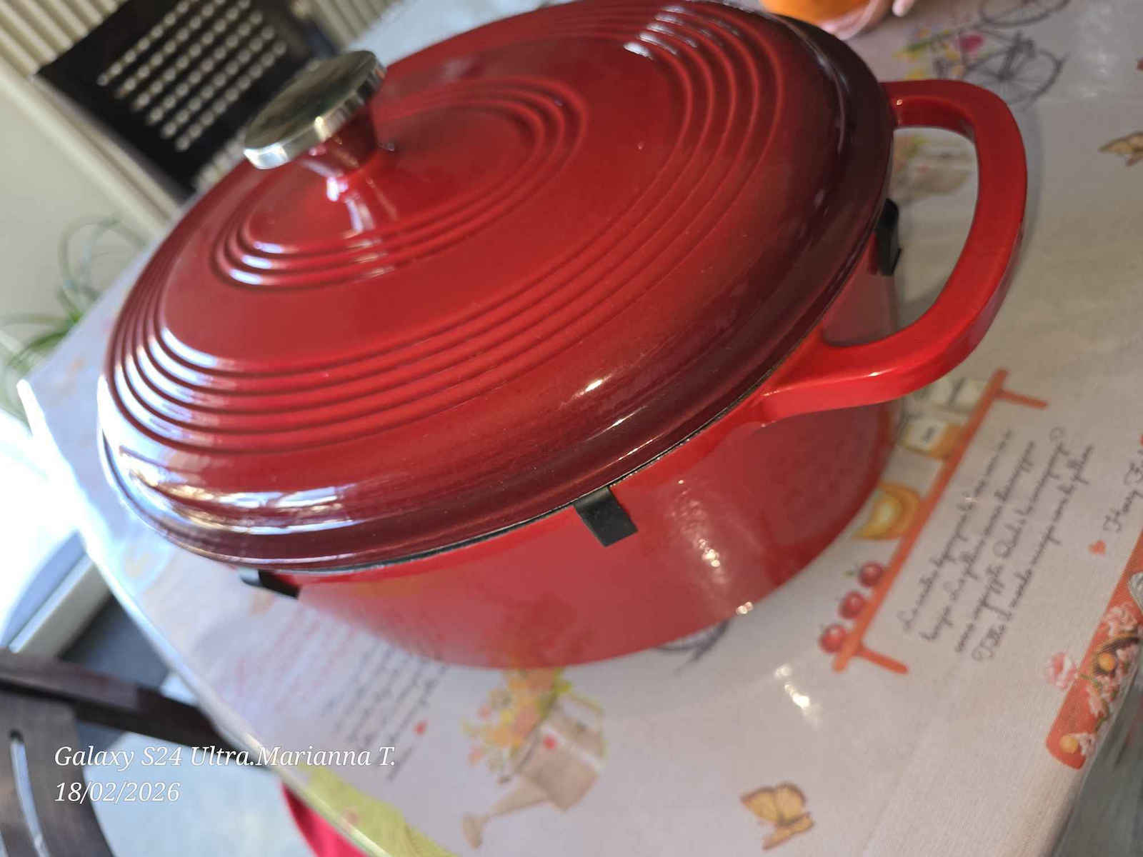 Lodge Dutch Oven Oval Cast Iron 39.88x29.08cm 1pcs
