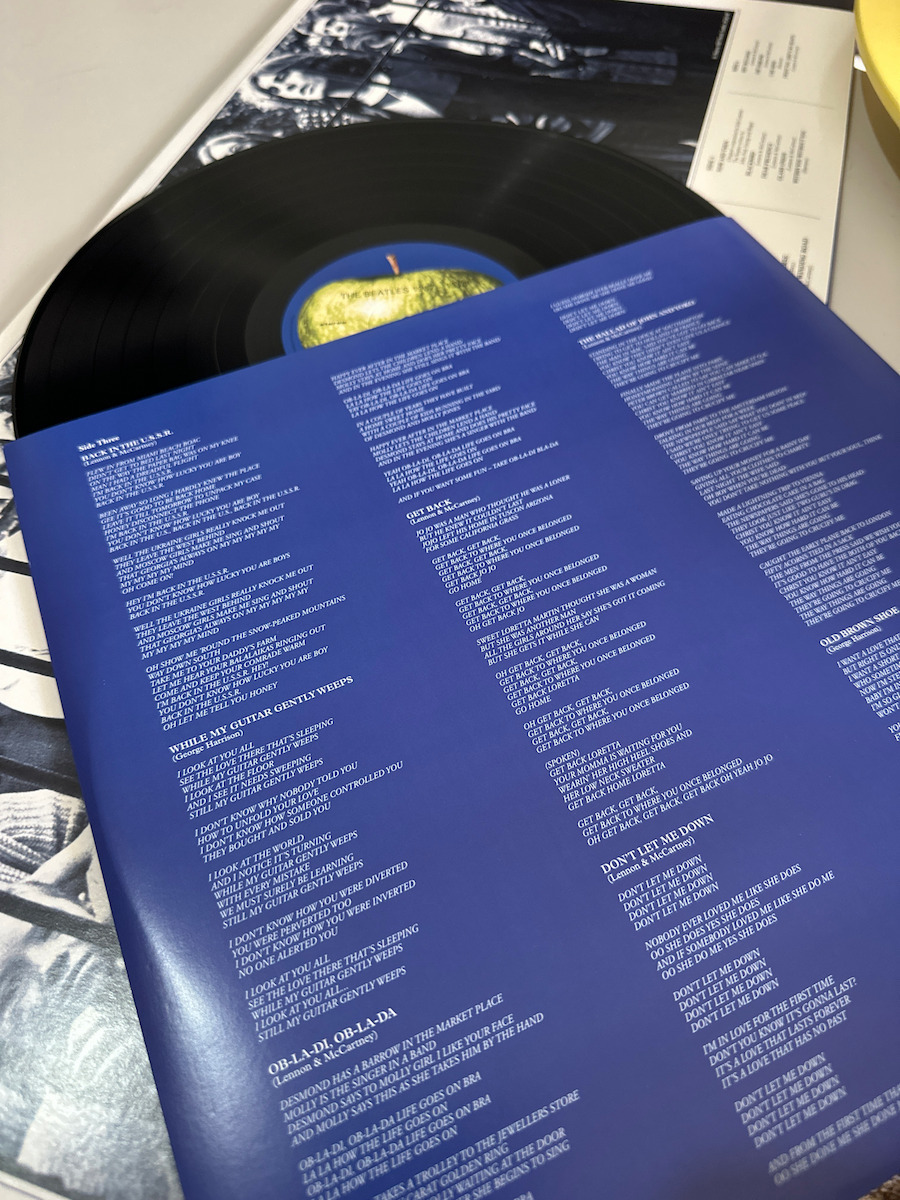 Madonna Beatles - 3xLP Blue Vinyl