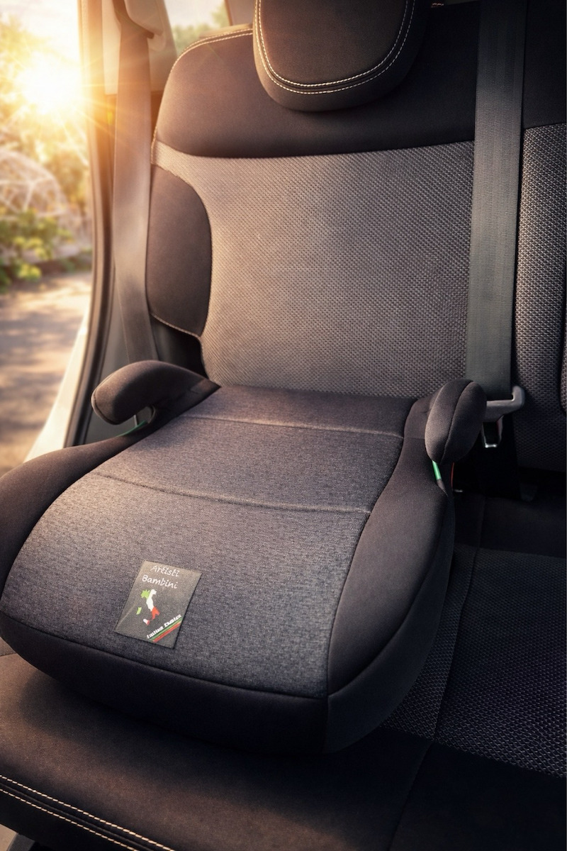 Artisti - Bambini Baby Car Seat Booster i-Size with Isofix Gray 22-36 kg