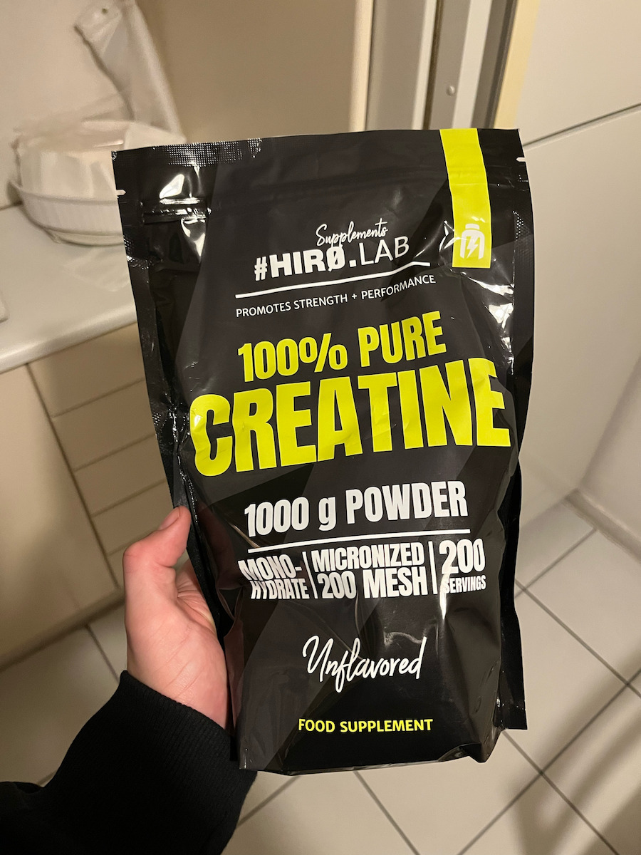 Hiro.Lab 100% Pure Creatine Μικρονισμένη Μονοϋδρική Κρεατίνη 500gr