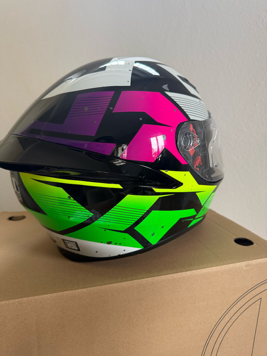 AGV K1 S Black Motorcycle Helmet Full Face ECE 22.06 1500gr
